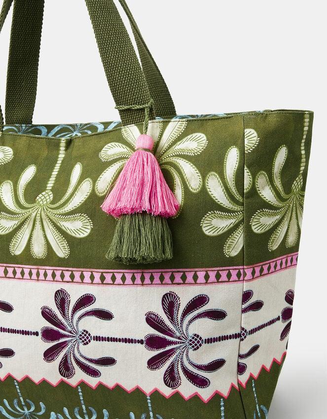 Accessorize Palm Print Beach Bag
