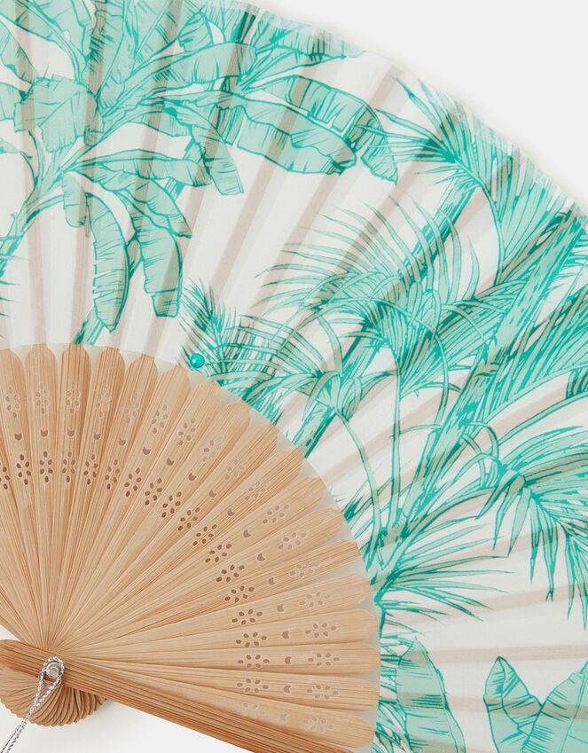 Accessorize Palm Print Foldable Fan