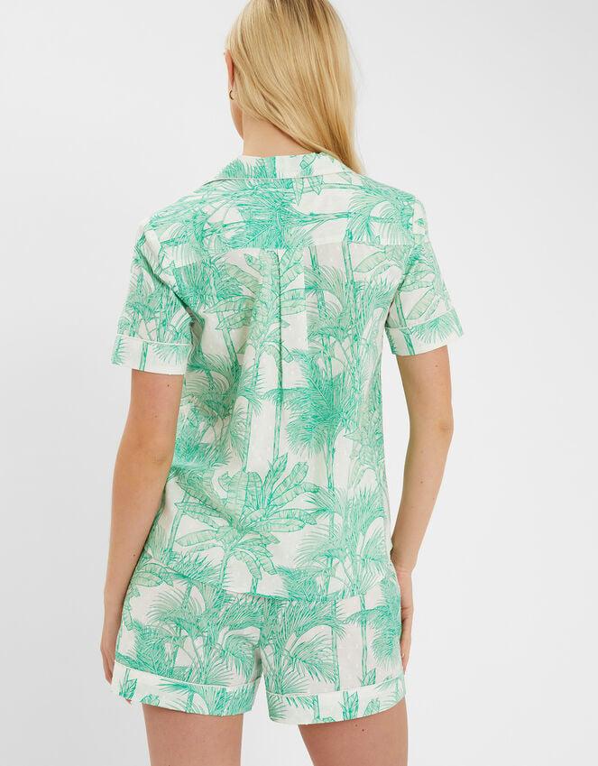 Accessorize Palm Print Short Pyjamas Set Green