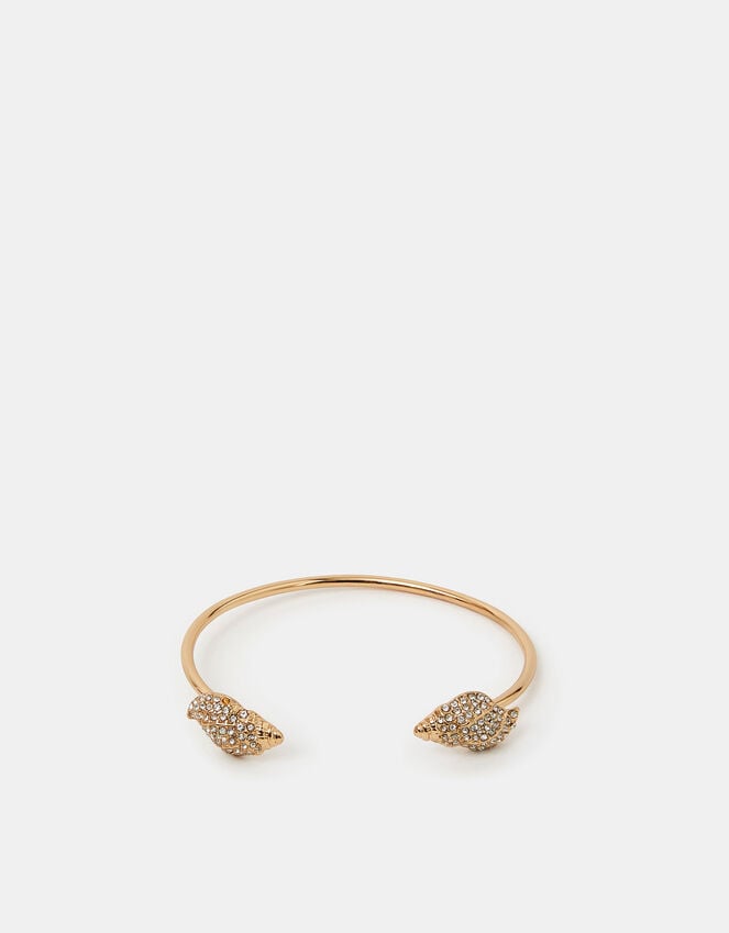 Accessorize Pavé Shell Bangle Bracelet