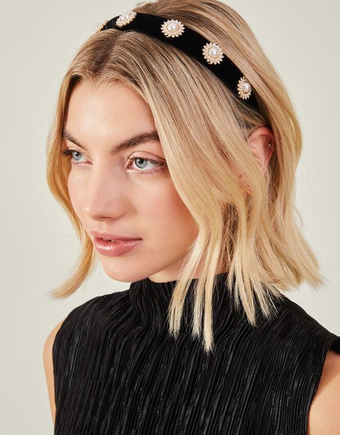 Accessorize Pearl And Gem Headband