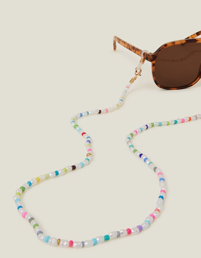 Accessorize Pearly Beaded Sunglasses Chain