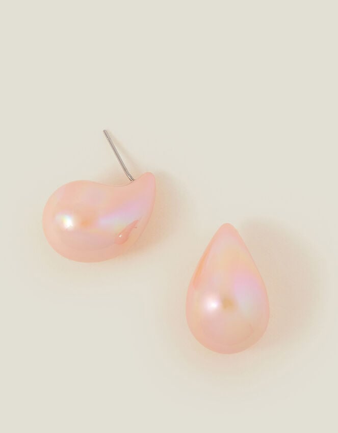 Accessorize Pearly Chunky Curve Drop Earrings