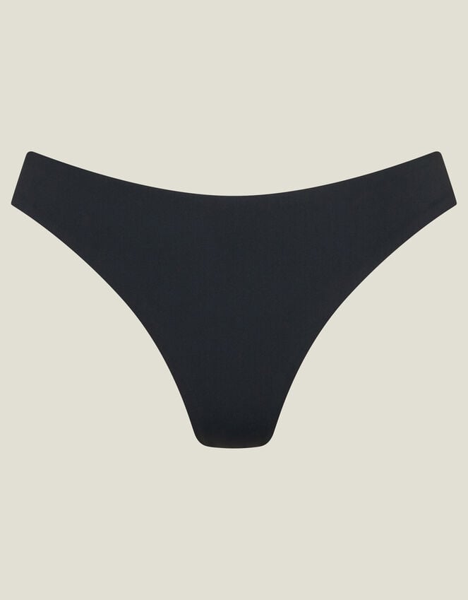 Accessorize Plain Bikini Bottoms Black