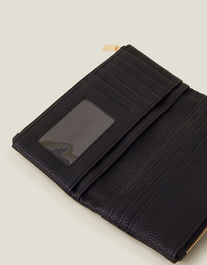 Accessorize Push Lock Wallet Black