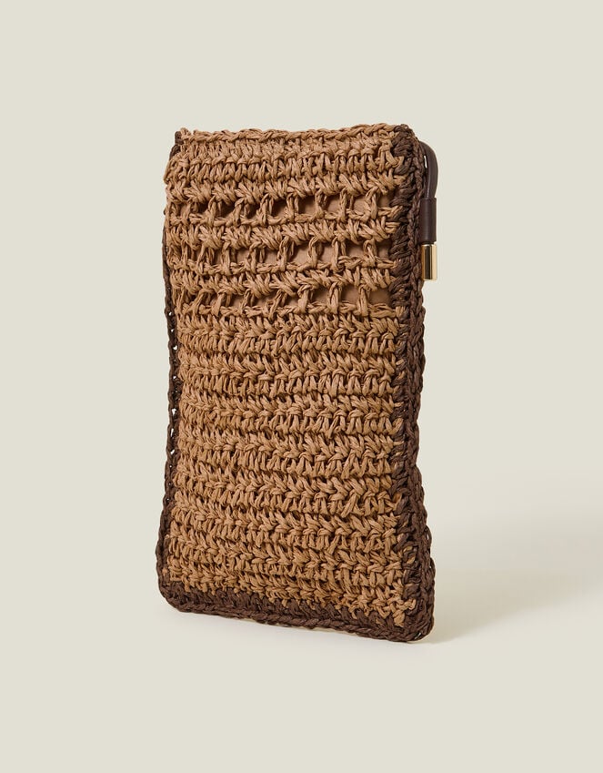 Accessorize Raffia Phone Bag