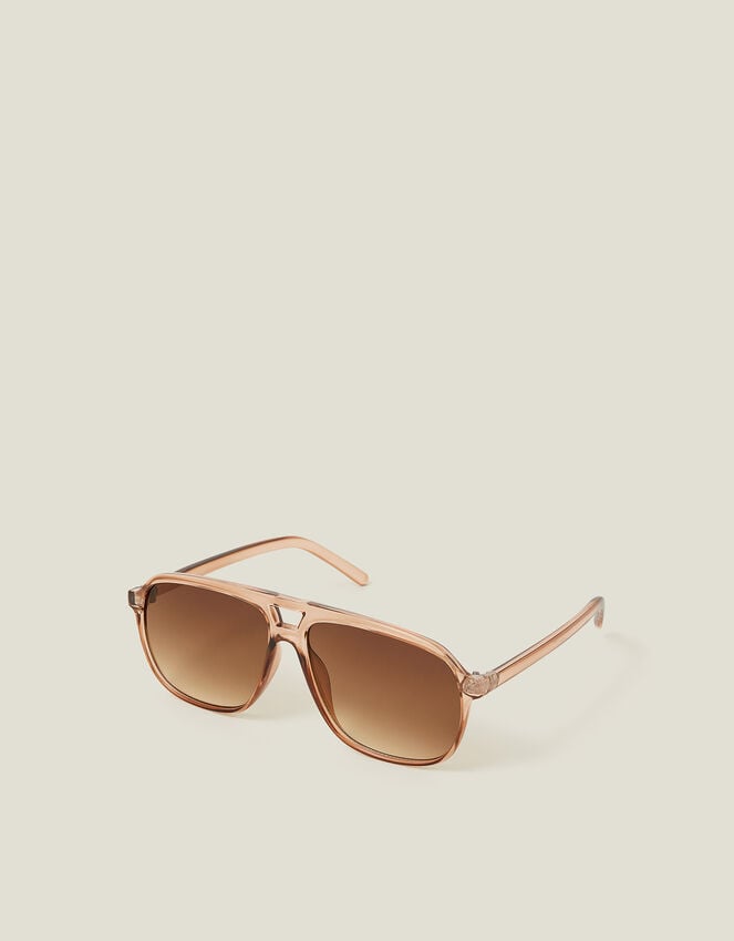 accessorize Resin Aviator Sunglasses