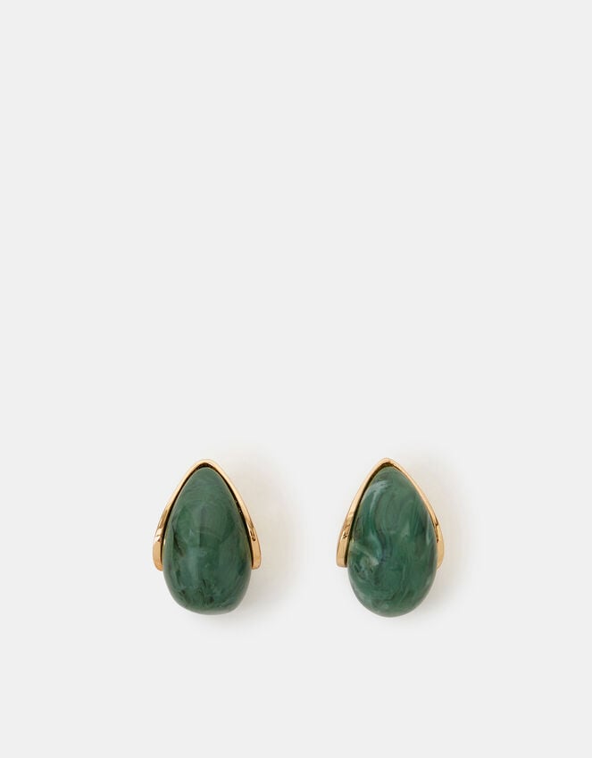 Accessorize Resin Curve Drop Earrings