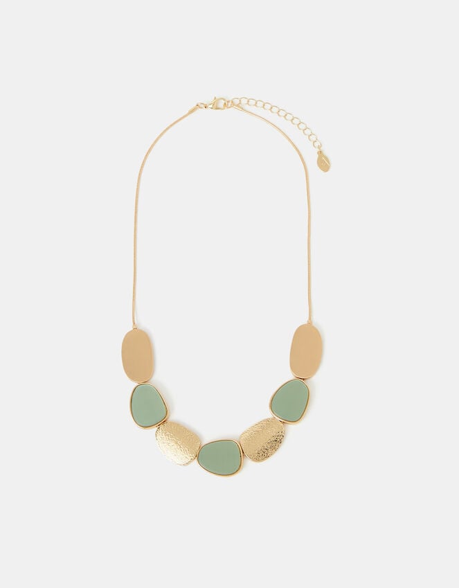 Accessorize Resin Pebble Necklace