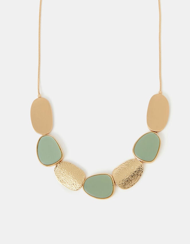 accessorize Resin Pebble Necklace