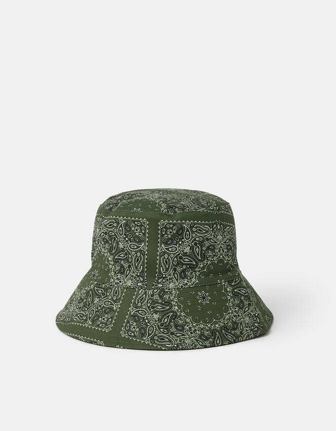 accessorize Reversible Bandana Print Bucket Hat