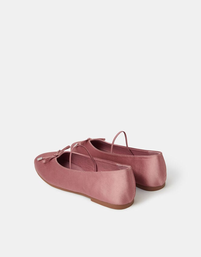 Accessorize Satin Ballet Flats Pink