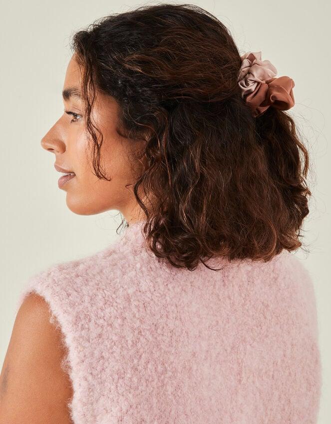 Accessorize Satin Scrunchie Set Of Three