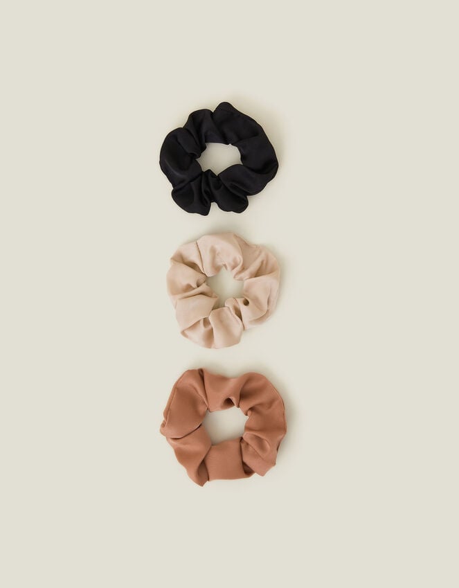 accessorize Satin Scrunchie Set of Three
