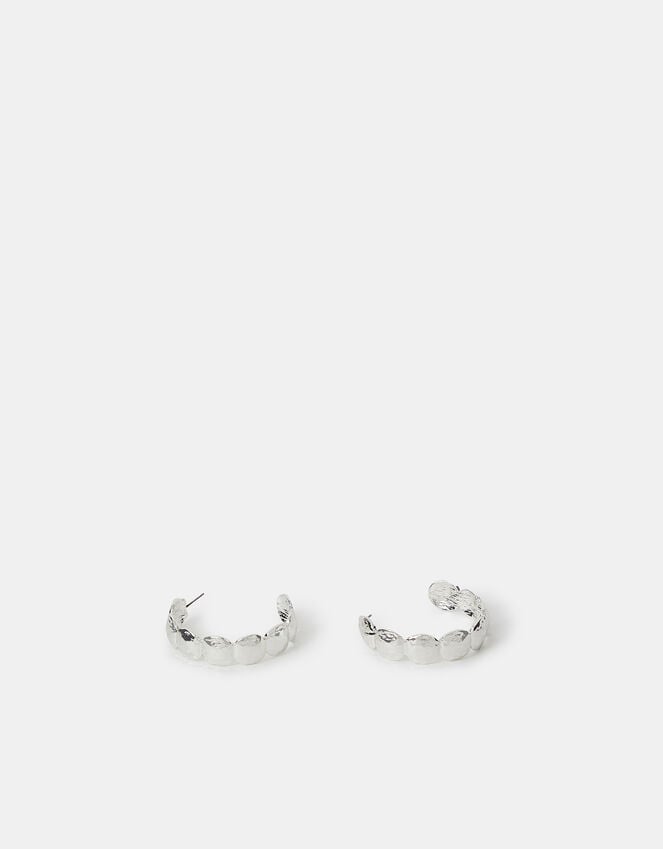 Accessorize Scallop Hoop Earrings