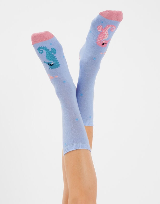 Accessorize Seahorses In Love Socks