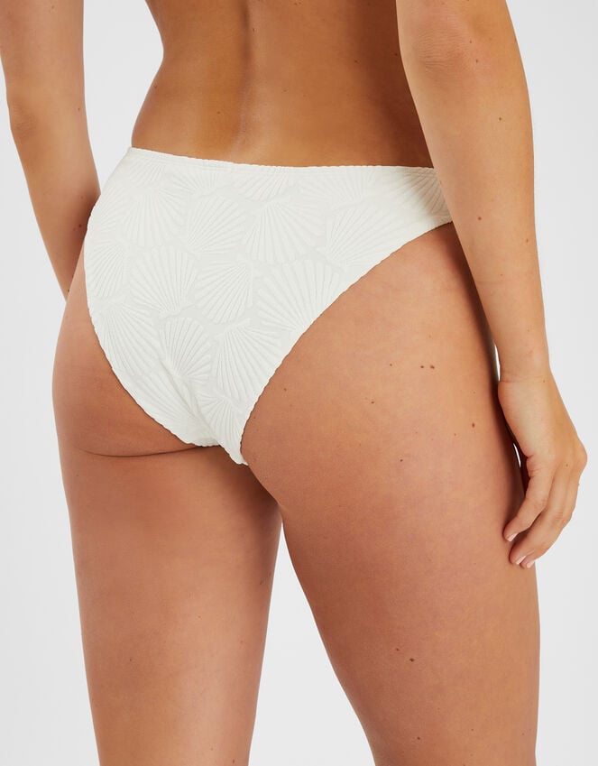 Accessorize Seashell Bikini Bottoms White