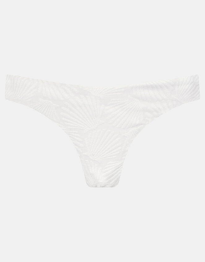 Accessorize Seashell Bikini Bottoms White