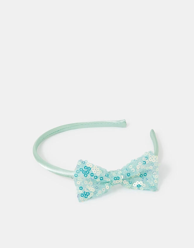 Accessorize Sequin Bow Headband