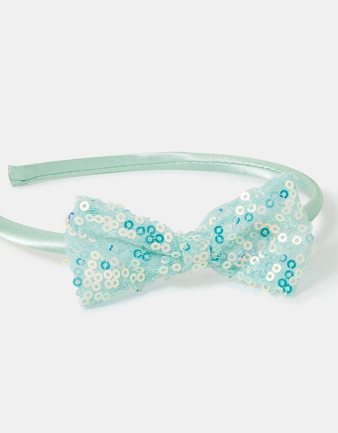 Accessorize Sequin Bow Headband