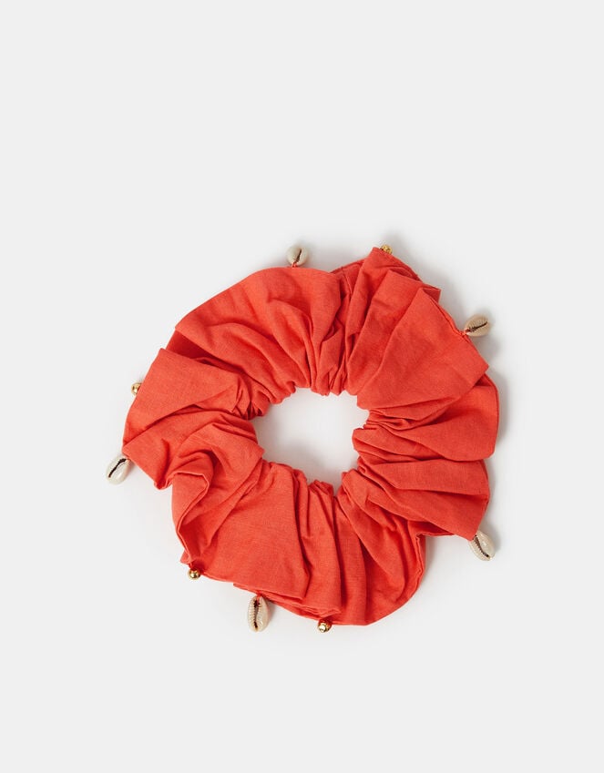 accessorize Shell Embellished Hair Scrunchie
