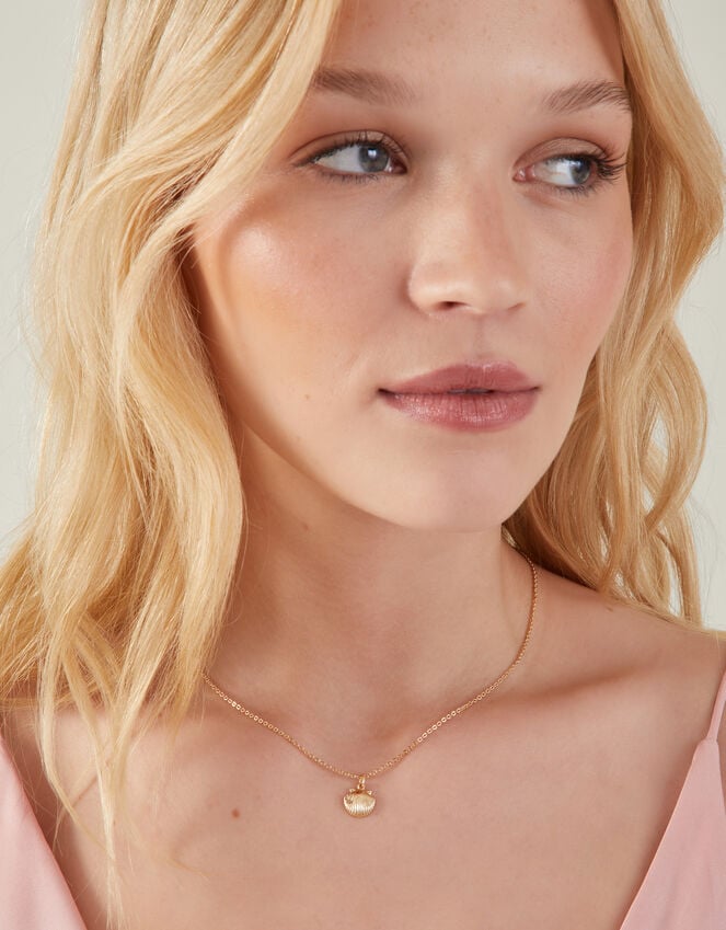 Accessorize Shell Pendant Necklace