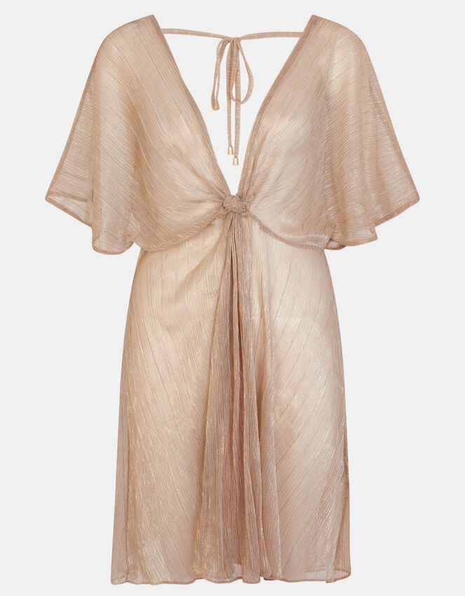 Accessorize Shimmer Kaftan Gold