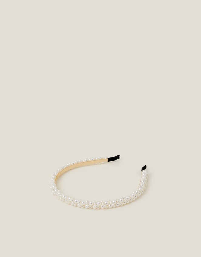 accessorize Slim Pearl Headband