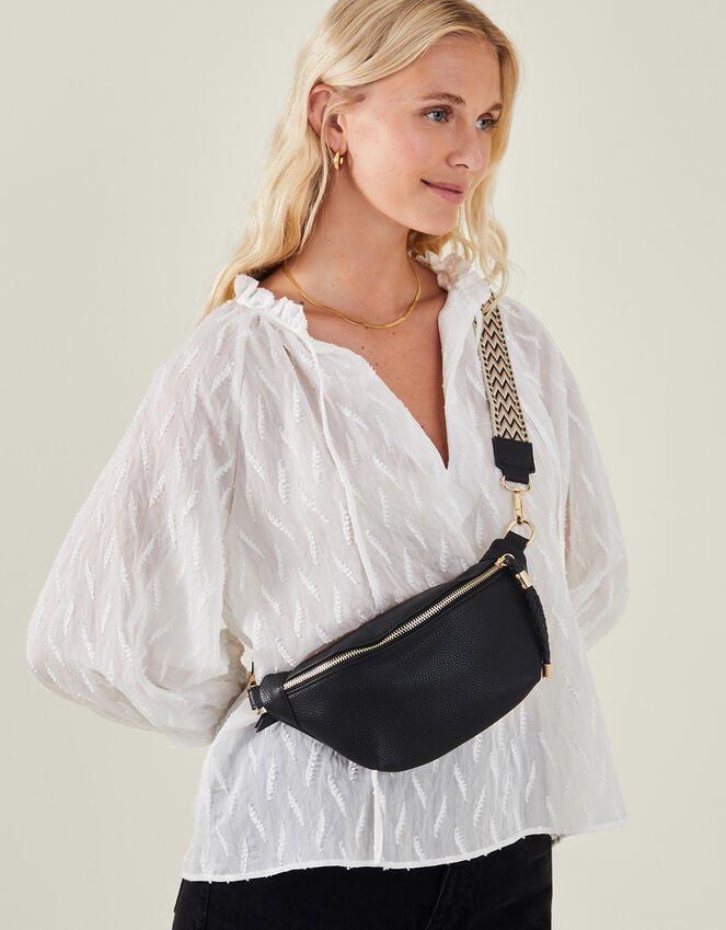 accessorize Sling Bum Bag Black