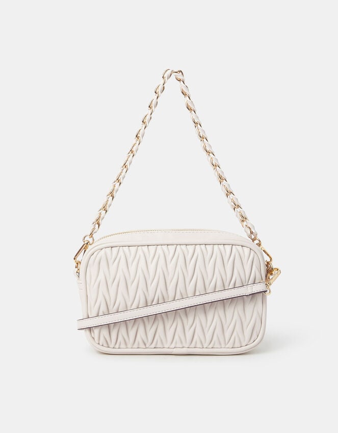 Accessorize Small Ruched Crossbody Bag