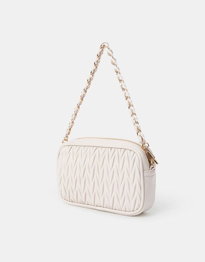 Accessorize Small Ruched Crossbody Bag