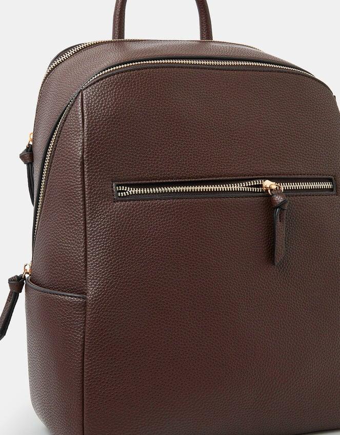 Accessorize Smart Zip Around Backpack Brown