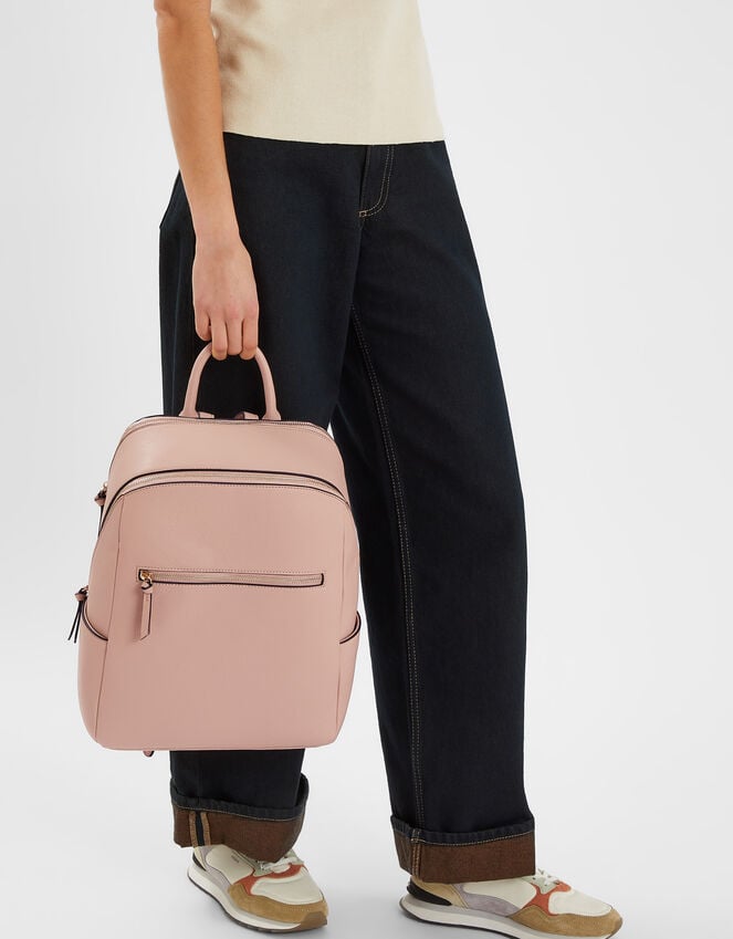 accessorize Smart Zip Around Backpack Pink