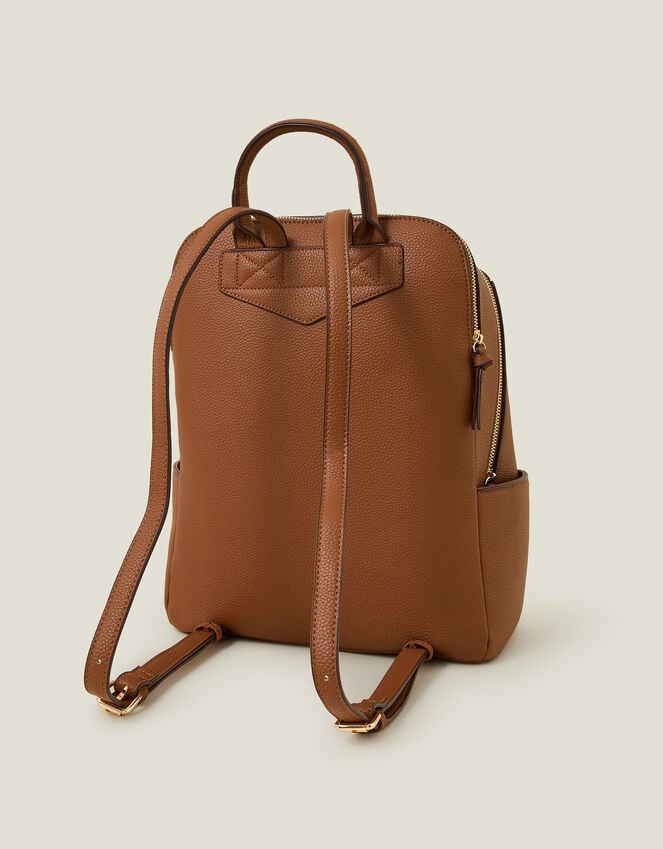 Accessorize Smart Zip Around Backpack Tan