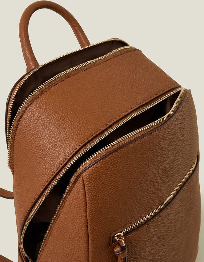 Accessorize Smart Zip Around Backpack Tan