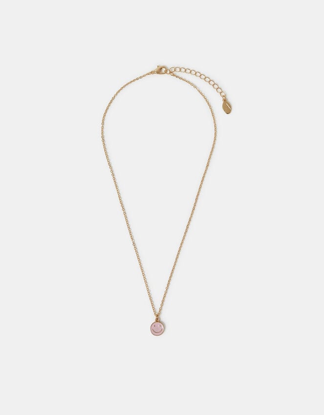 Accessorize Smile Pendant Necklace