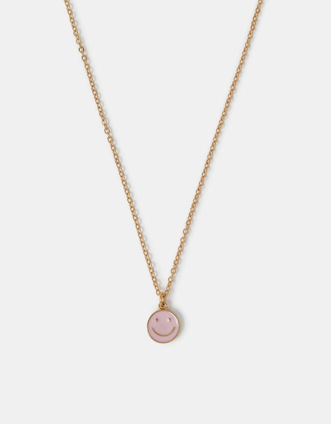 accessorize Smile Pendant Necklace