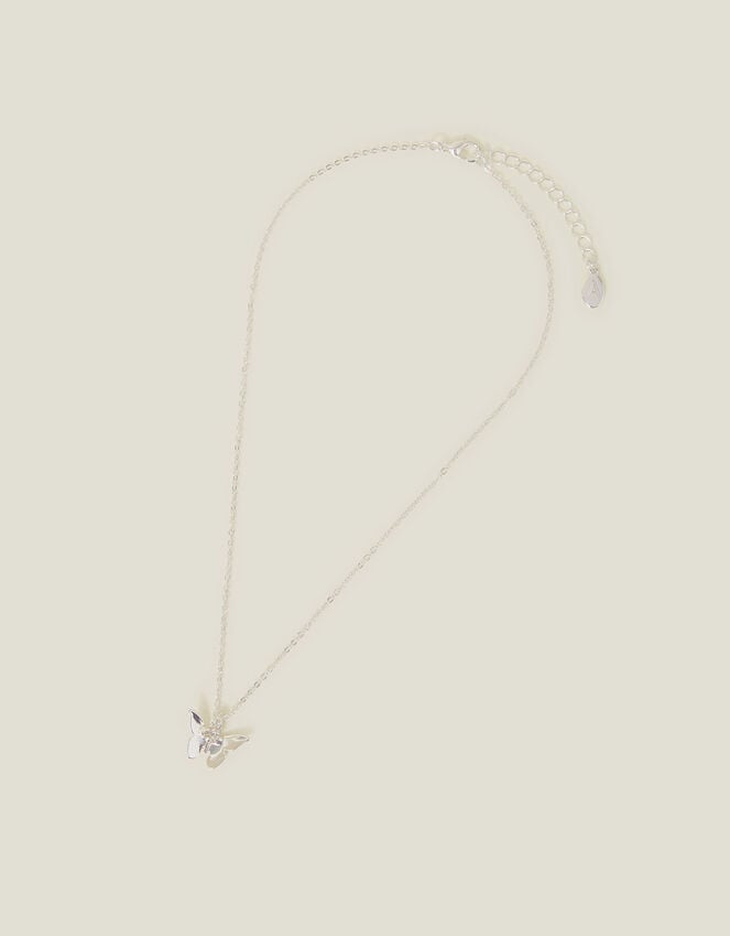 Accessorize Solid Butterfly Pendant Necklace