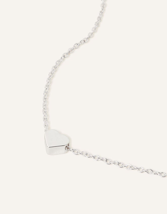 Accessorize Solid Heart Pendant Necklace