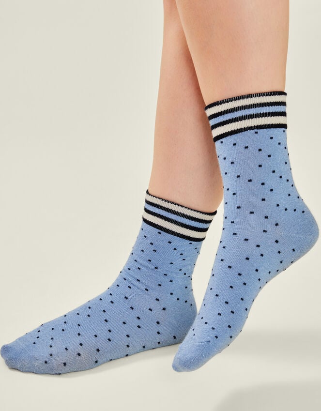 Accessorize Spotty Varsity Socks