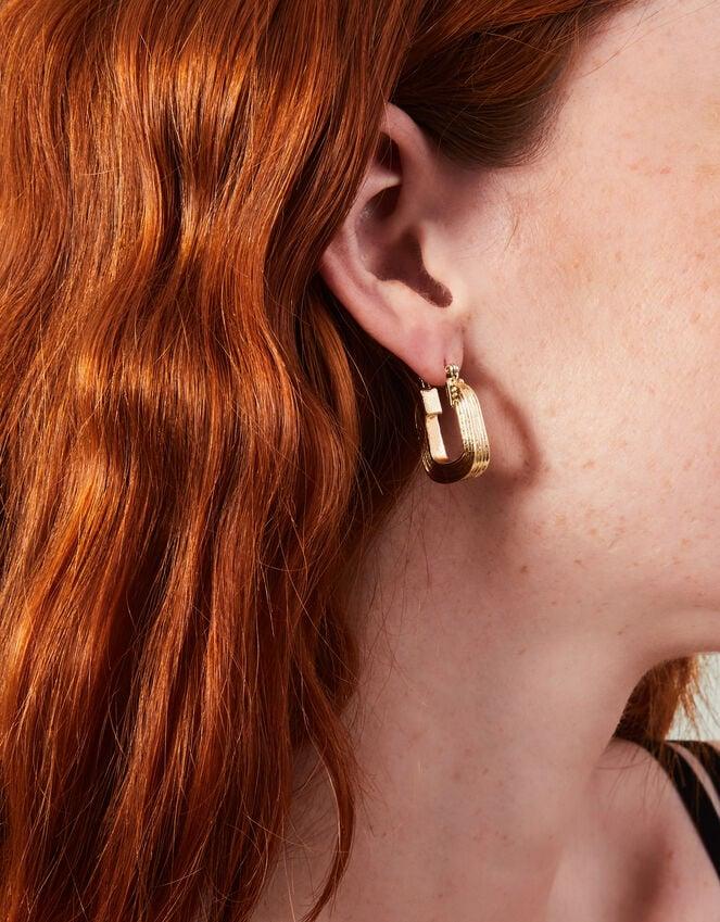 Accessorize Square Hoop Earrings
