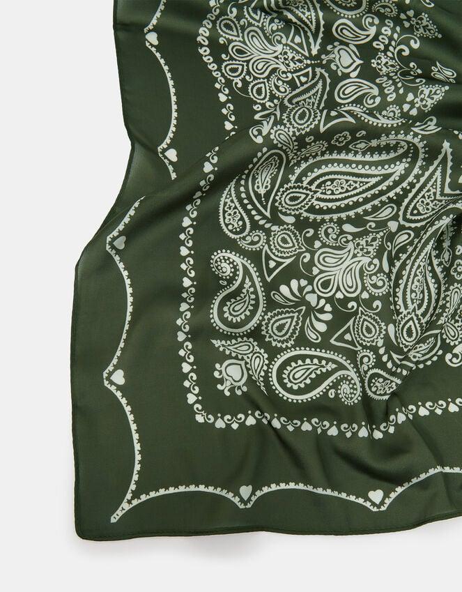 Accessorize Square Satin Bandana Scarf