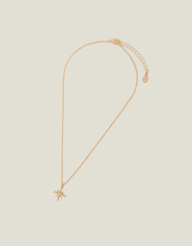 Accessorize Starburst Pendant Necklace