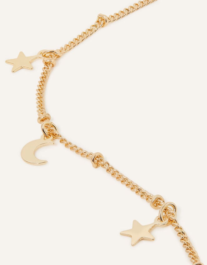 Accessorize Stars And Moon Bracelet Gold