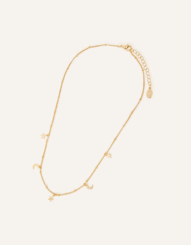 Accessorize Stars And Moon Station Necklace
