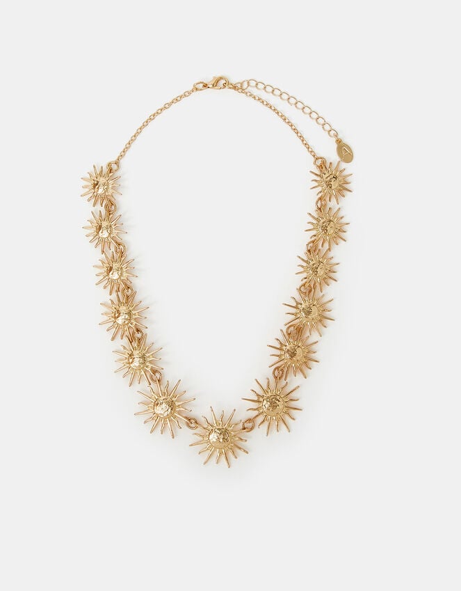Accessorize Statement Sun Collar Necklace
