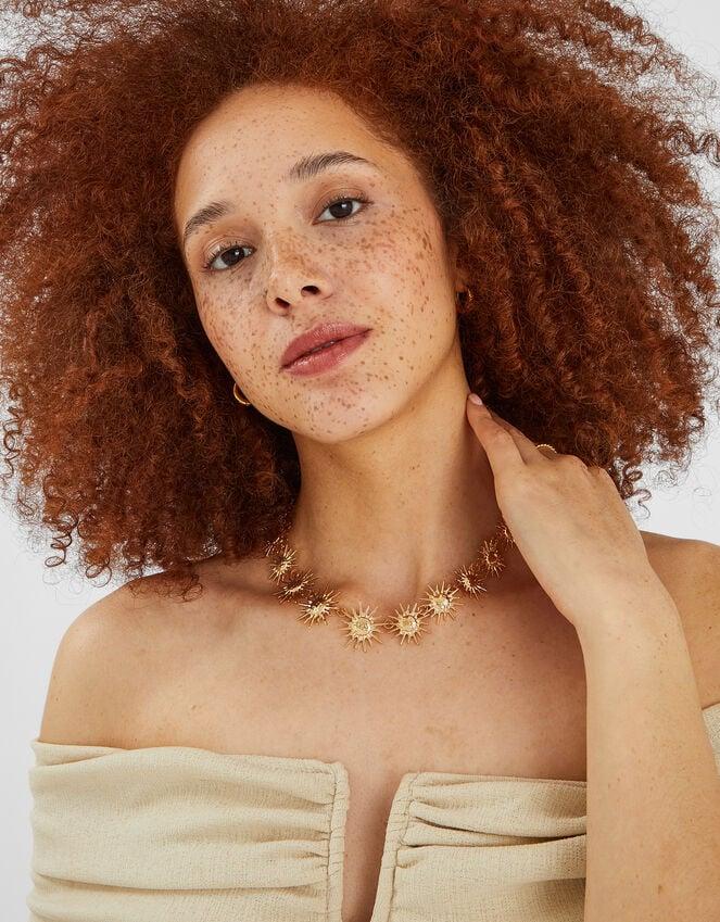 Accessorize Statement Sun Collar Necklace