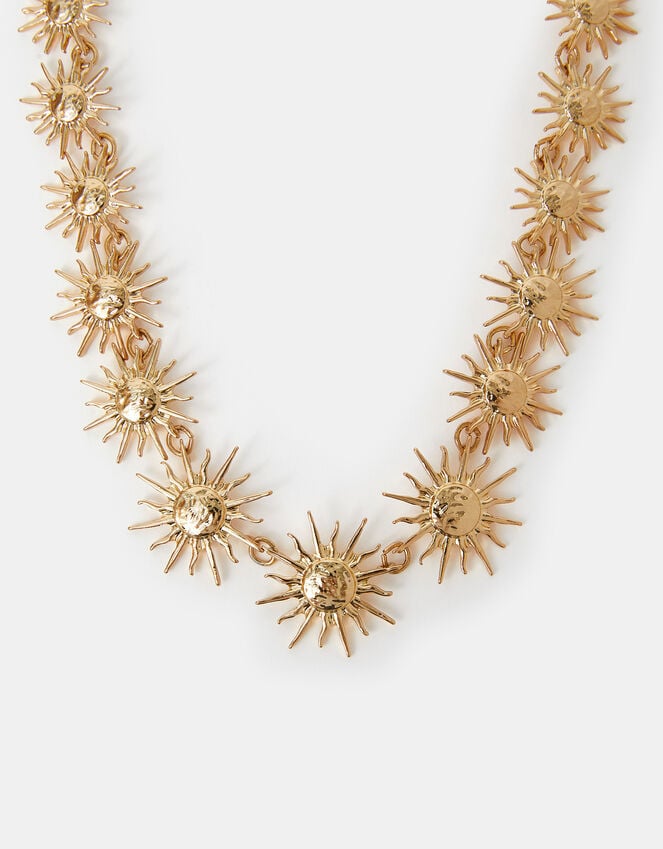 accessorize Statement Sun Collar Necklace