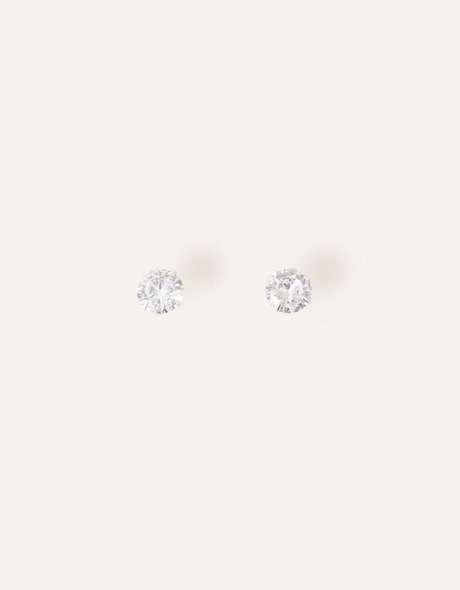 Accessorize Sterling Silver Blind Stud Earrings