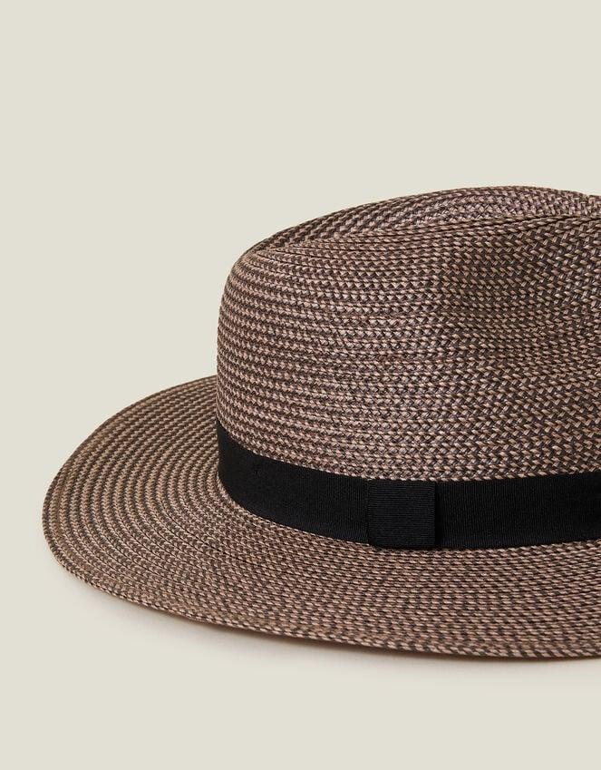Accessorize Straw Fedora Hat